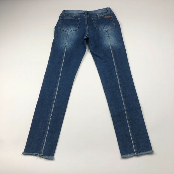 Joe's 14 Tag (Actual 25W 26L) Festival Frayed Hippie Stretch Jeans - Picture 12 of 16